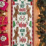 The Best Memories Are Made Around The Table - Personalized Family Table Runner