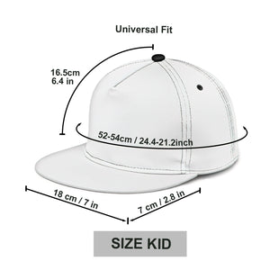 Construction Vehicle Alphabet Letters - Personalized Kid Snapback