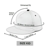 Construction Vehicle Alphabet Letters - Personalized Kid Snapback