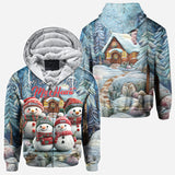 My Grandkids Melt My Heart - Personalized Grandma All Over Shirt