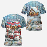 My Grandkids Melt My Heart - Personalized Grandma All Over Shirt