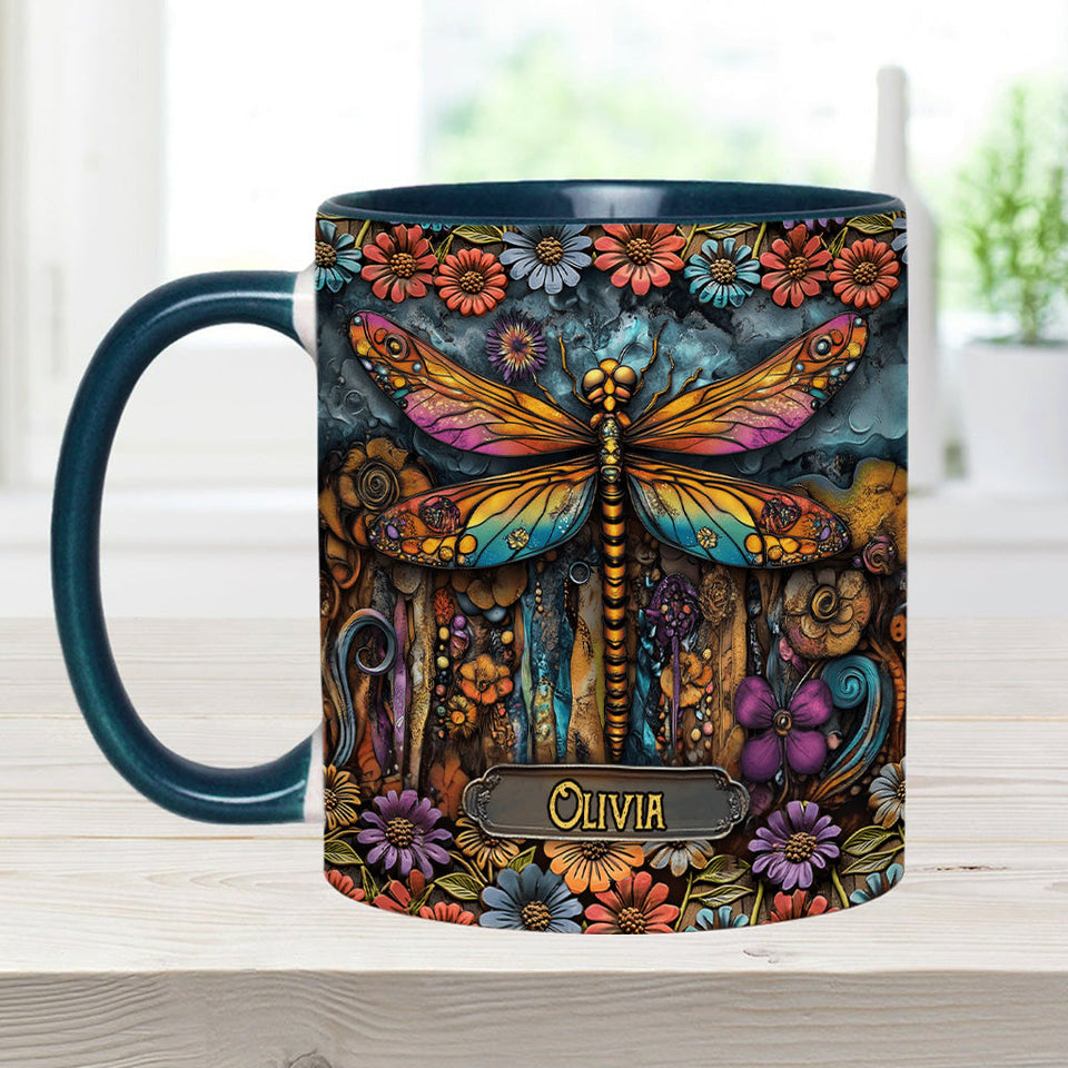 Green Lady - Personalized Gardening Accent Mug