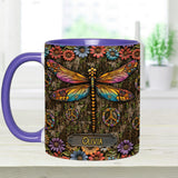 Hippie Lovers - Personalized Hippie Accent Mug