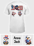 Eagle Dad Papa - Personalized Father T-shirt and Hoodie