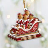 Our Team Sleigh, Colleagues Christmas Gifts - Personalized Colleague Ornament