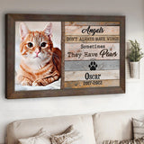 Angels Don't Always Have Wings - Personalized Dog Canvas And Poster