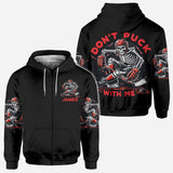 Don't Puck With Me - Personalized Hockey All Over Shirt