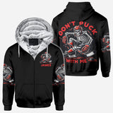 Don't Puck With Me - Personalized Hockey All Over Shirt