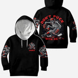Don't Puck With Me - Personalized Hockey All Over Shirt
