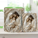 The Holy Family - Personalized Christian Accent Mug
