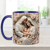 Mug chrétien personnalisé La Sainte Famille