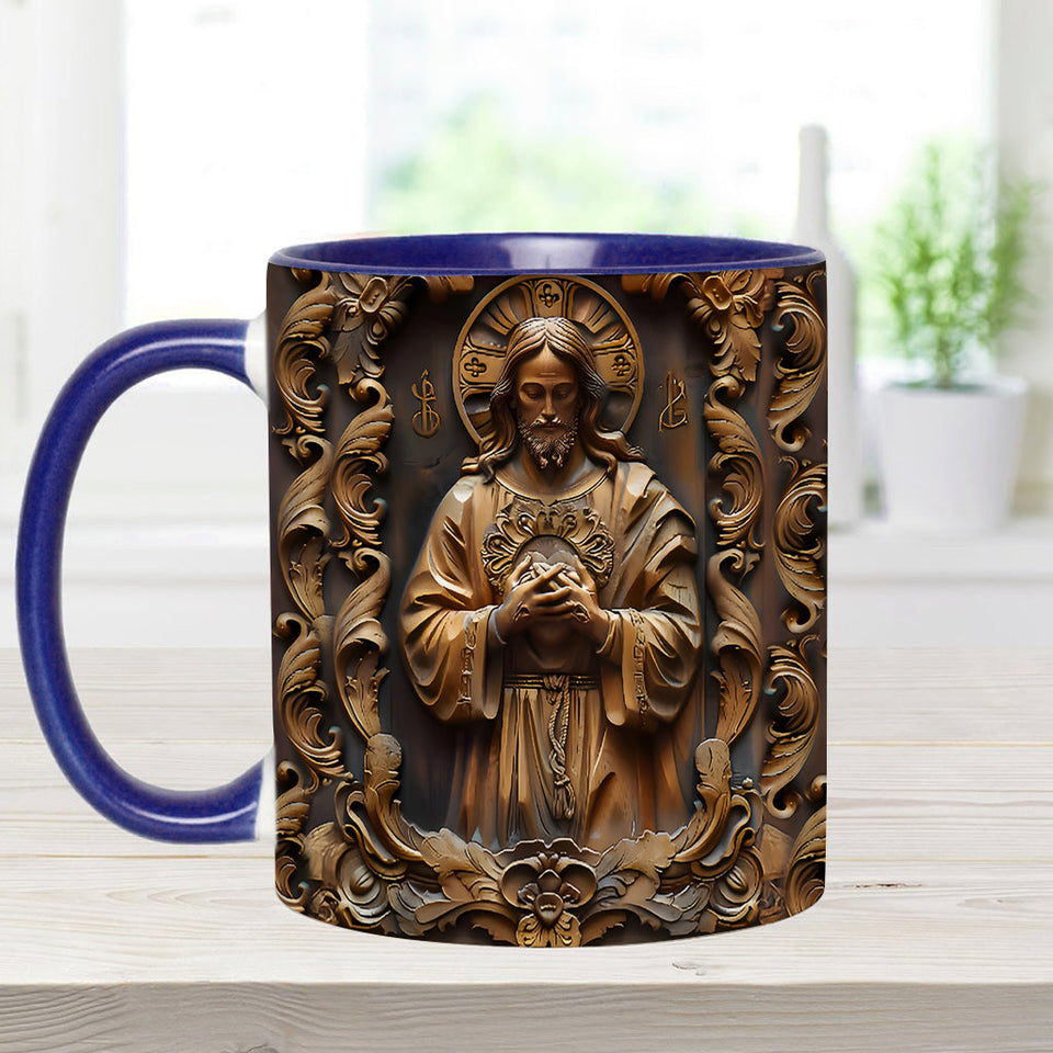 En Dieu nous avons confiance - Mug chrétien personnalisé