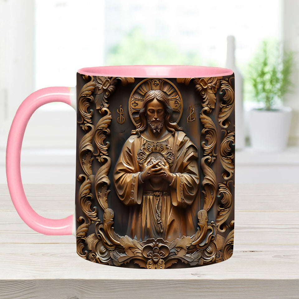 En Dieu nous avons confiance - Mug chrétien personnalisé