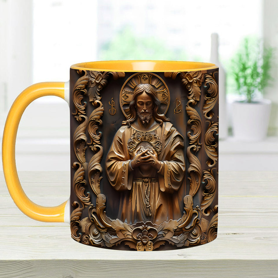 En Dieu nous avons confiance - Mug chrétien personnalisé
