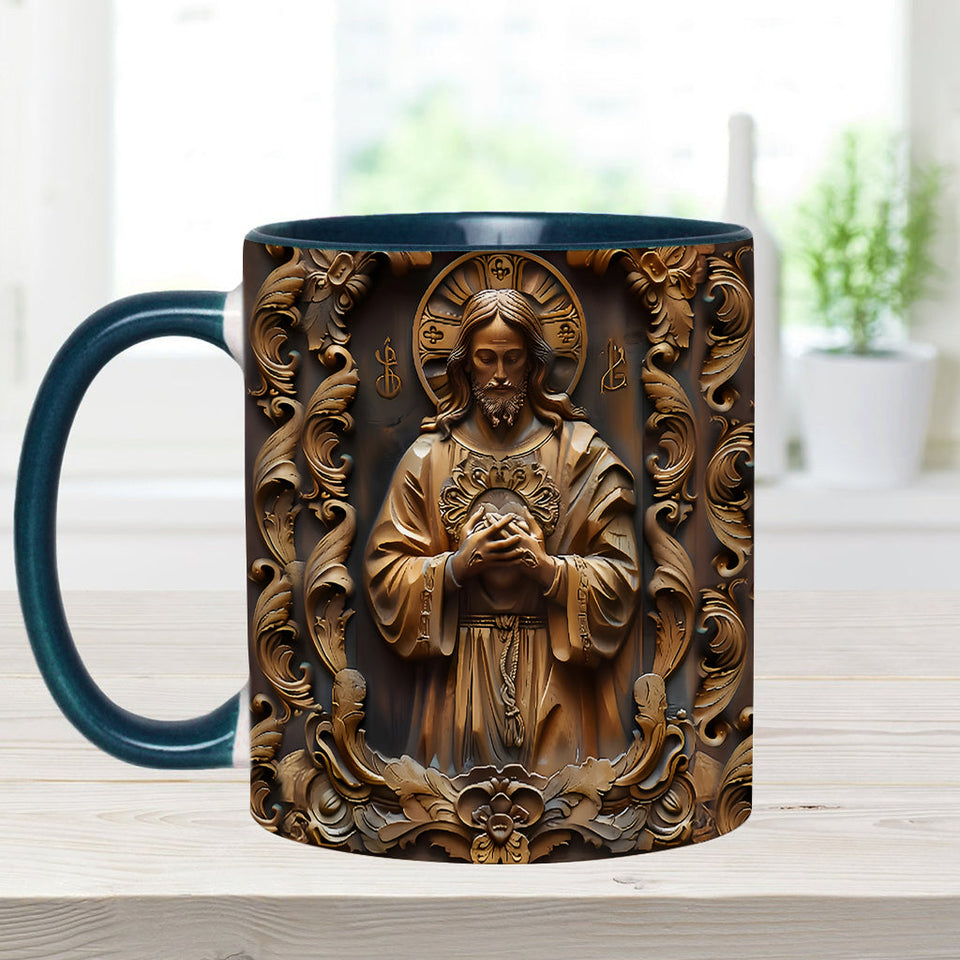 En Dieu nous avons confiance - Mug chrétien personnalisé