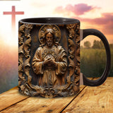 En Dieu nous avons confiance - Mug chrétien personnalisé