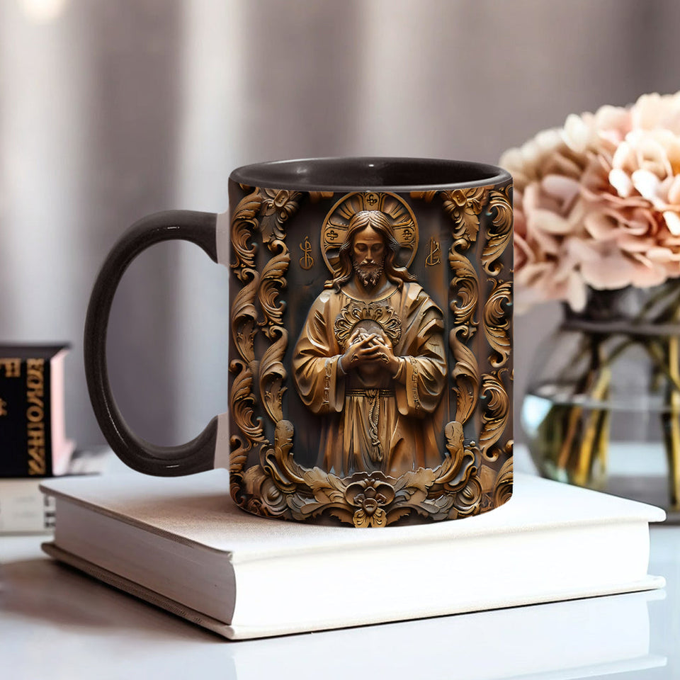 En Dieu nous avons confiance - Mug chrétien personnalisé