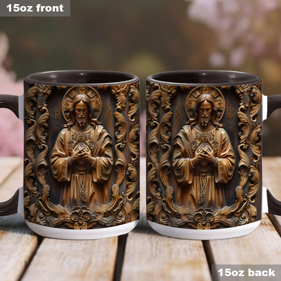 En Dieu nous avons confiance - Mug chrétien personnalisé