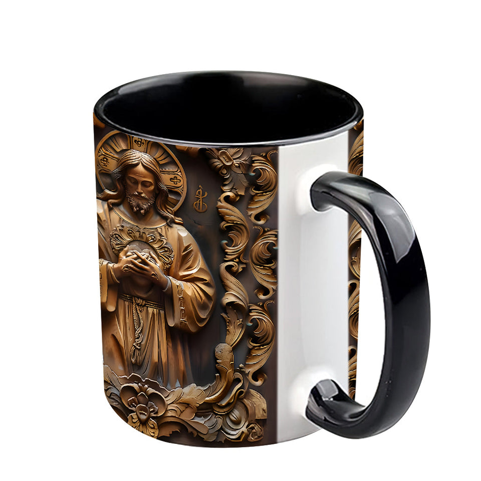 En Dieu nous avons confiance - Mug chrétien personnalisé