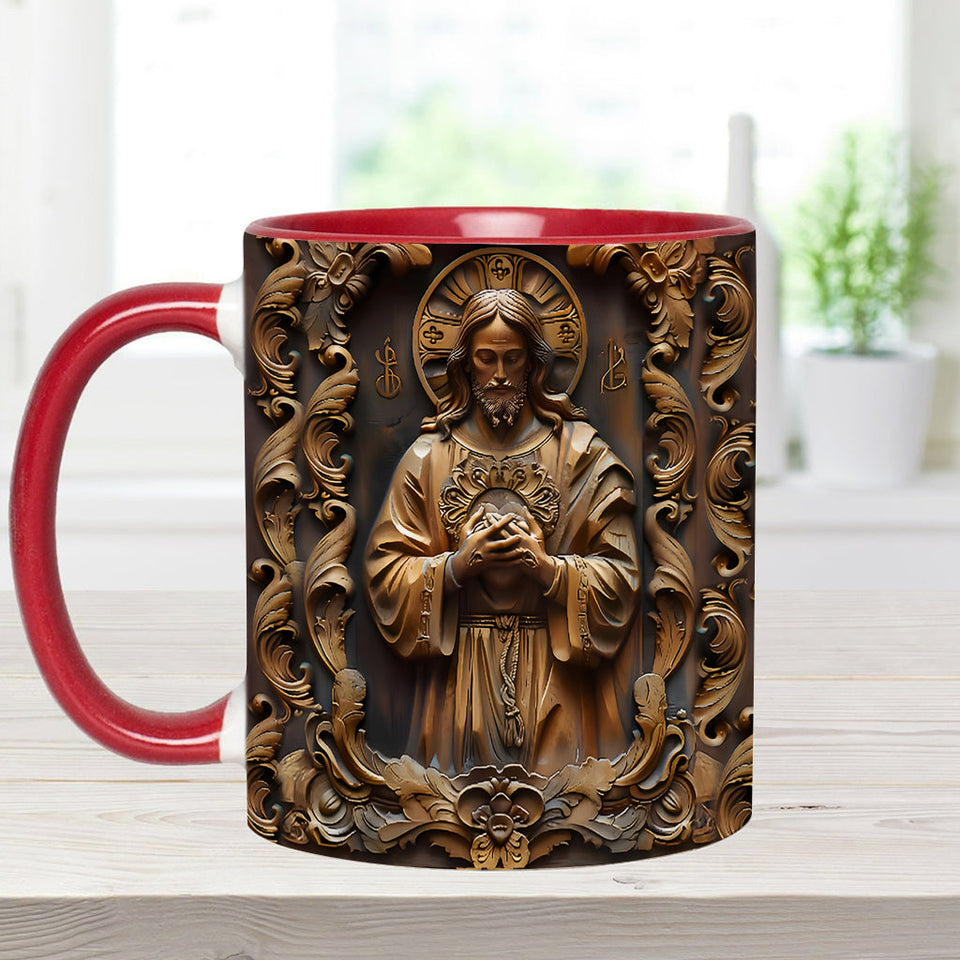 En Dieu nous avons confiance - Mug chrétien personnalisé