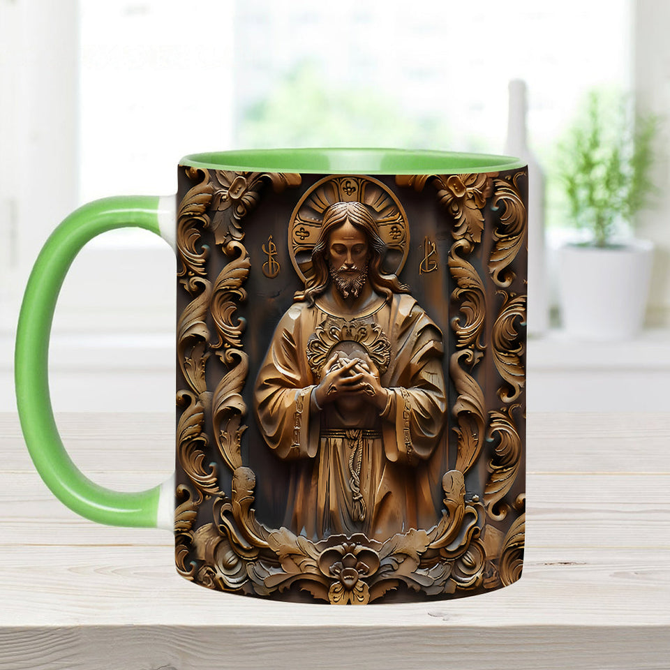 En Dieu nous avons confiance - Mug chrétien personnalisé