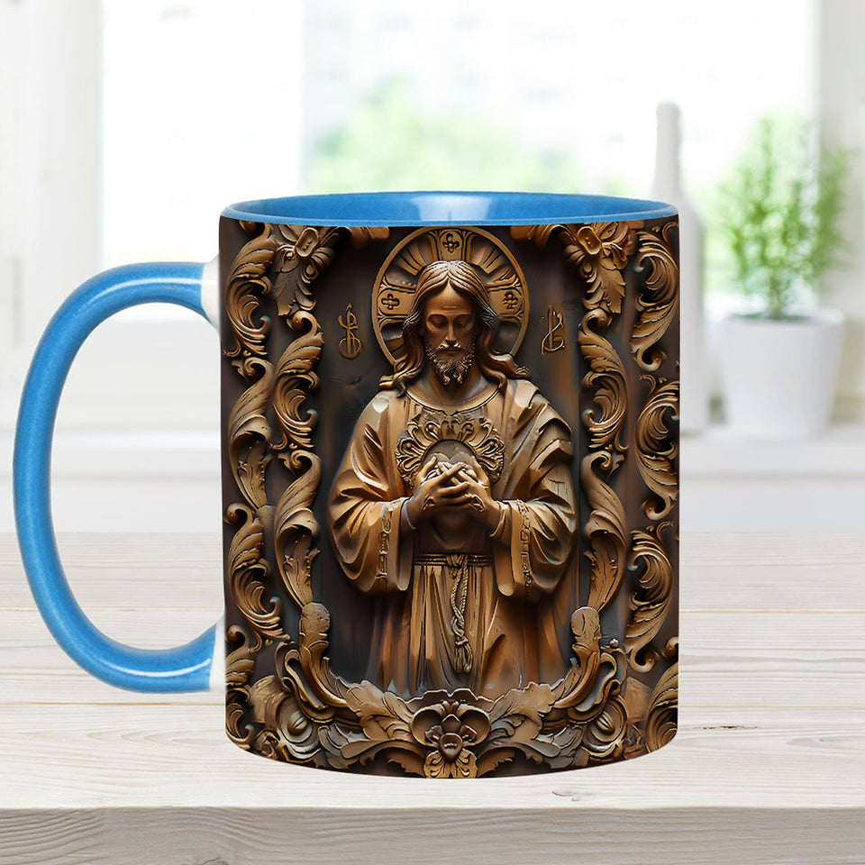 En Dieu nous avons confiance - Mug chrétien personnalisé
