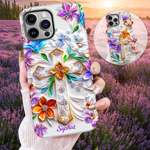 Croire - Coque de téléphone personnalisée avec impression chrétienne intégrale