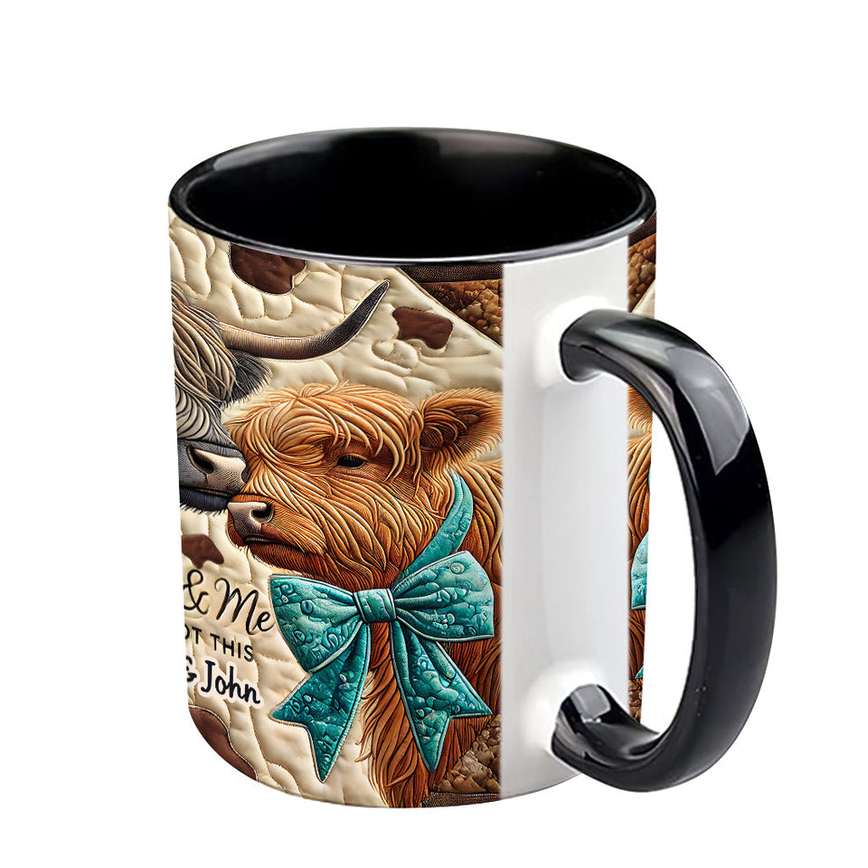 You & Me We Got This - Personalized Accent Mug