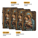 Believer - Personalized Christian Leather Bible Cover Bag