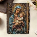 Believer - Personalized Christian Leather Bible Cover Bag