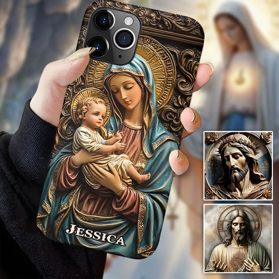 Croyant - Coque de téléphone personnalisée avec impression chrétienne intégrale