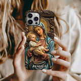 Croyant - Coque de téléphone personnalisée avec impression chrétienne intégrale