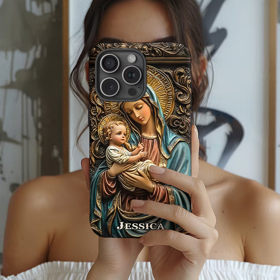 Croyant - Coque de téléphone personnalisée avec impression chrétienne intégrale