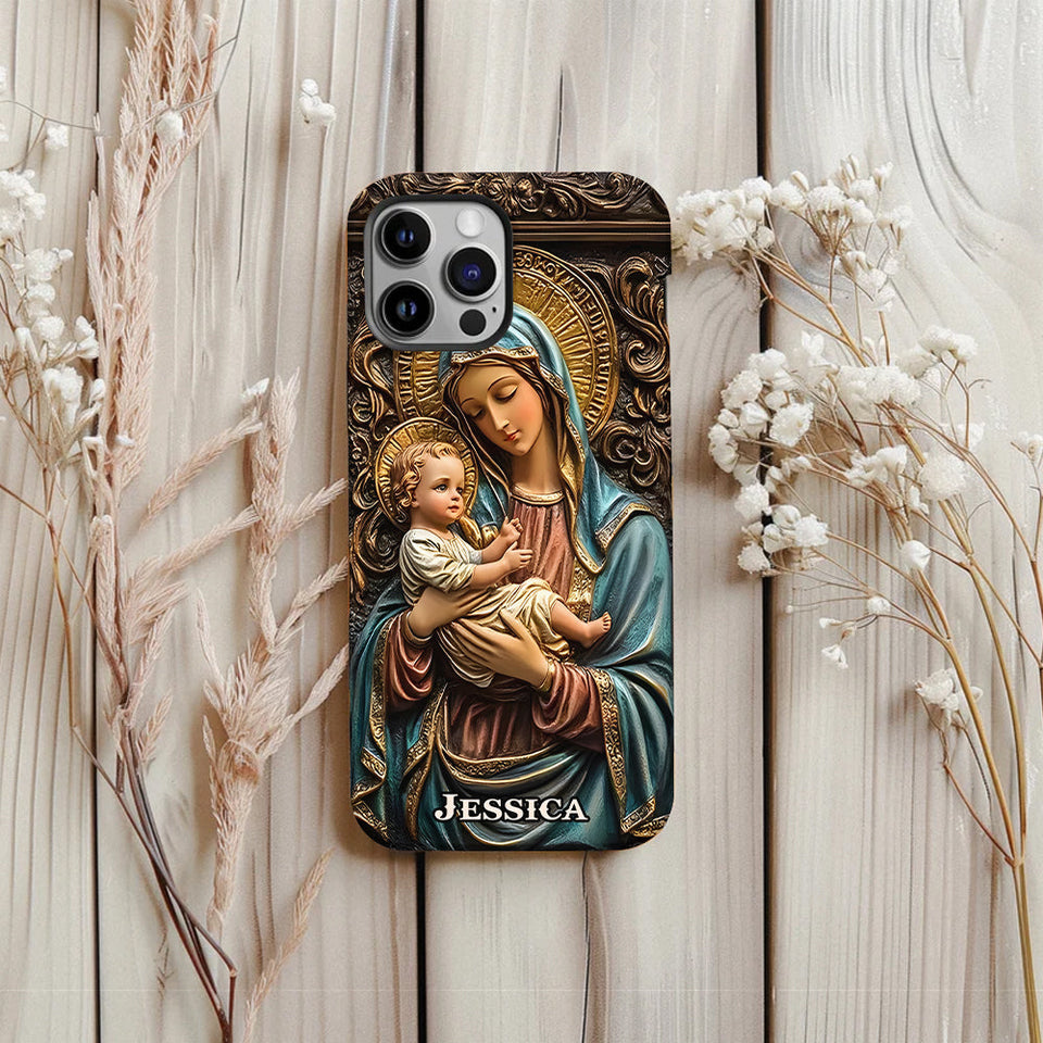Croyant - Coque de téléphone personnalisée avec impression chrétienne intégrale