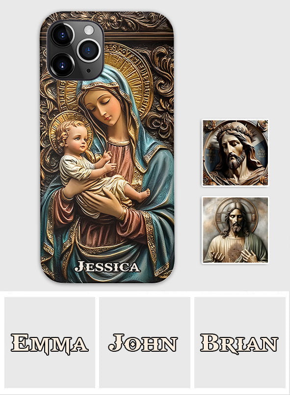 Croyant - Coque de téléphone personnalisée avec impression chrétienne intégrale