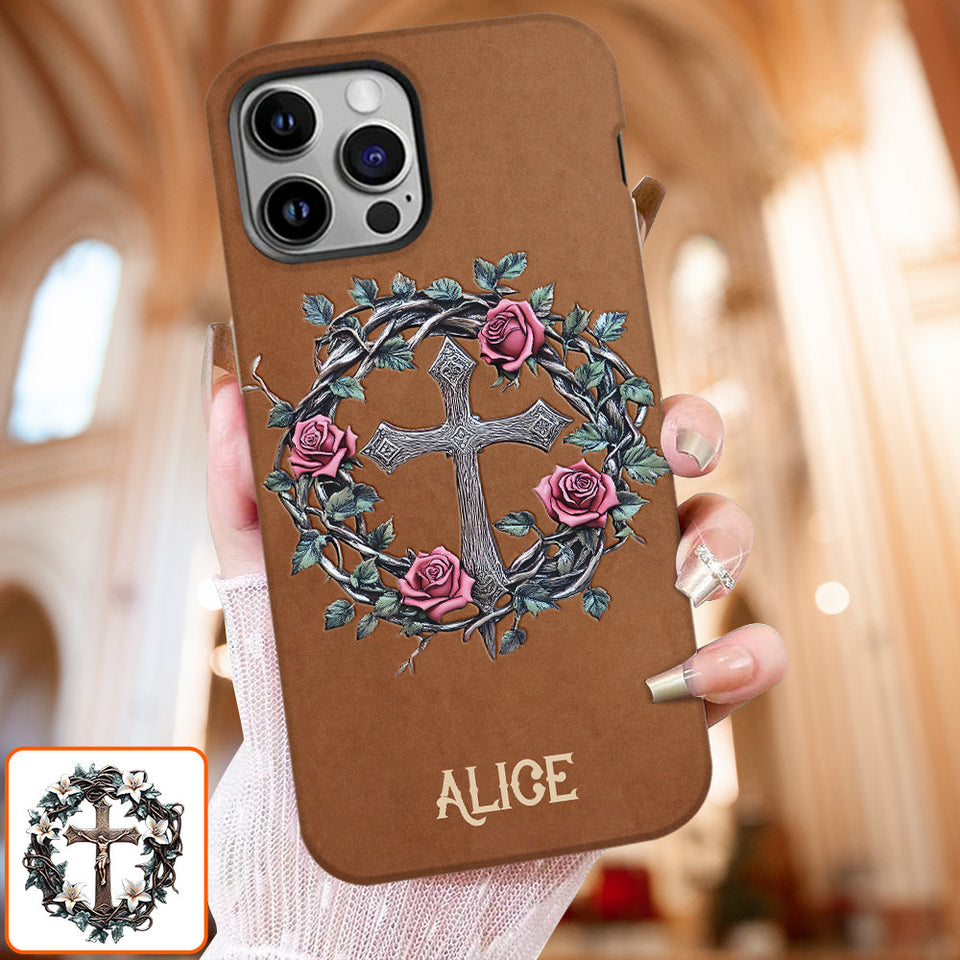 Croire - Coque de téléphone personnalisée avec impression chrétienne intégrale