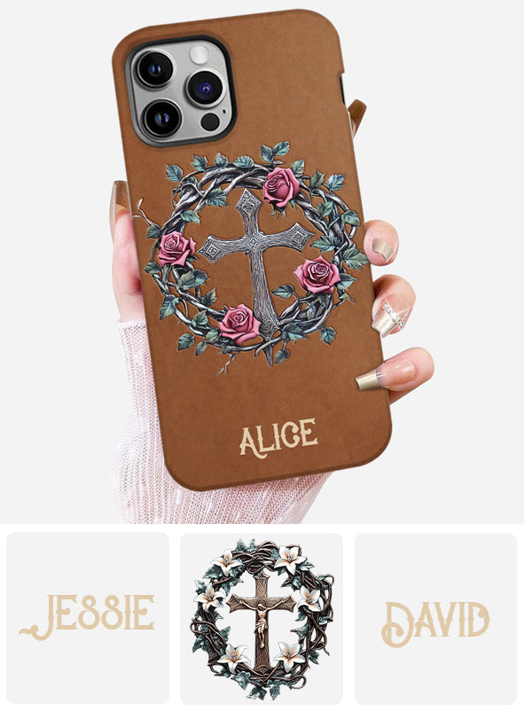 Croire - Coque de téléphone personnalisée avec impression chrétienne intégrale
