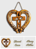 From Our First Kiss - Personalized Couple Custom Shaped Wood Sign