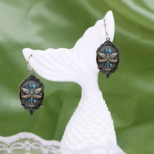 Vintage Dragonfly, Butterfly... - Personalized Gardening Earrings