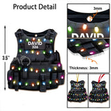 Police Armor Vest - Personalized Police Officer Ornament