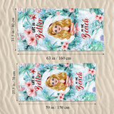 Life Is Better At The Beach - Personalized Sea Lover Beach Towel