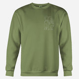 Custom Line Art - Personalized Step Mom Embroidered Sweater