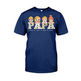 Vintage Map Title - Personalized Father T-shirt & Hoodie