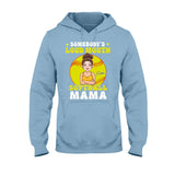 Loud Mouth Softball Mama - Personalized Softball T-shirt And Hoodie