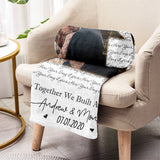 You And Me We Got This - Personalized Couple Blanket