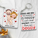I Just Want You To Be Happy - Couple gift for husband, wife, boyfriend, girlfriend - Personalized Keychain