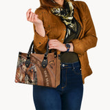 Love Horses - Personalized Horse Leather Handbag