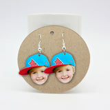Personalized Photo Earrings - Gift for mom - Personalized Earrings