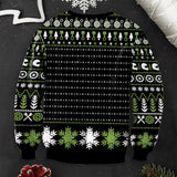Love Motorcycles - Personalized Biker Ugly Sweater