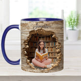 My Reading Corner - Personalized Book Accent Mug